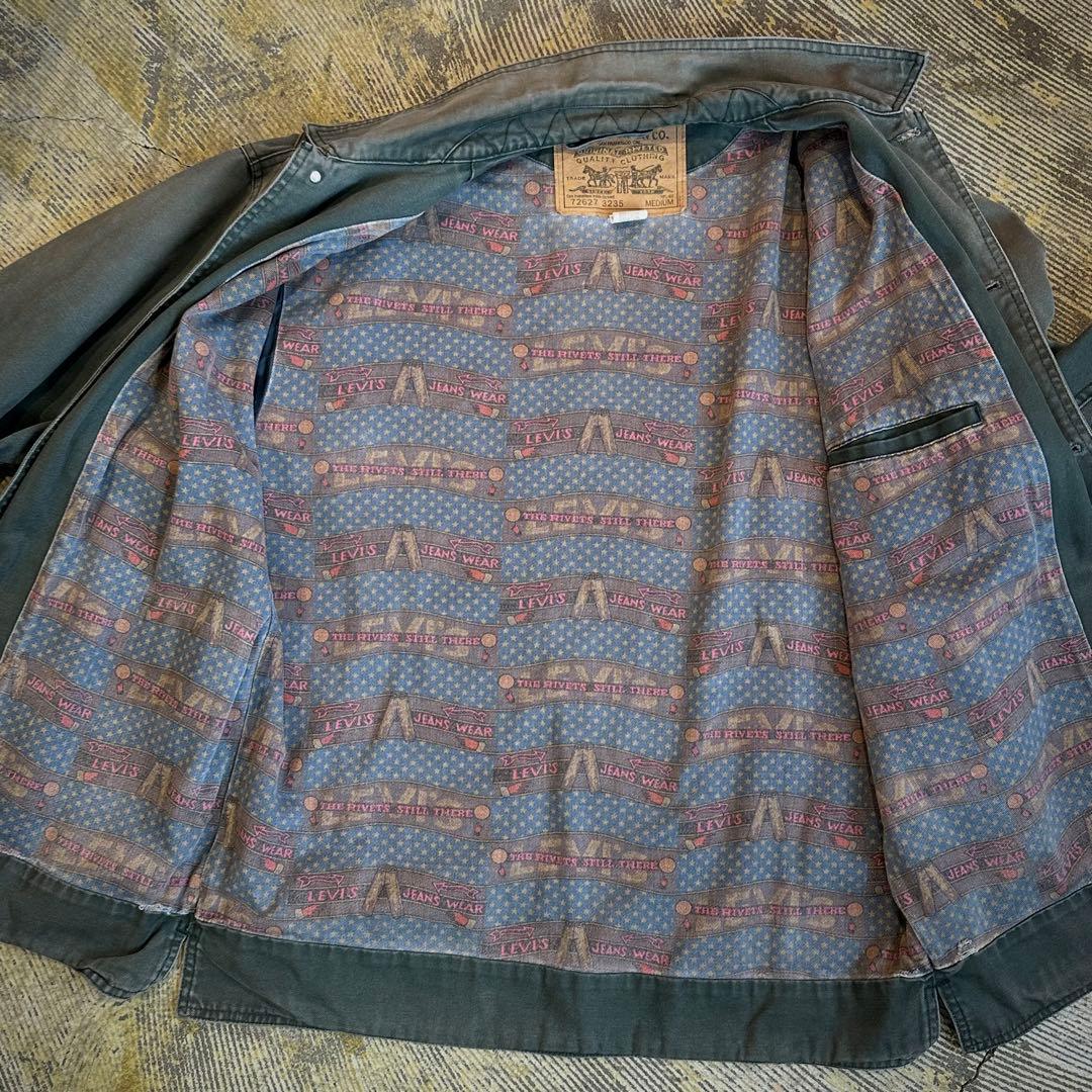 希少 リーバイス ダックジャケット モスグリーン ビンテージ M