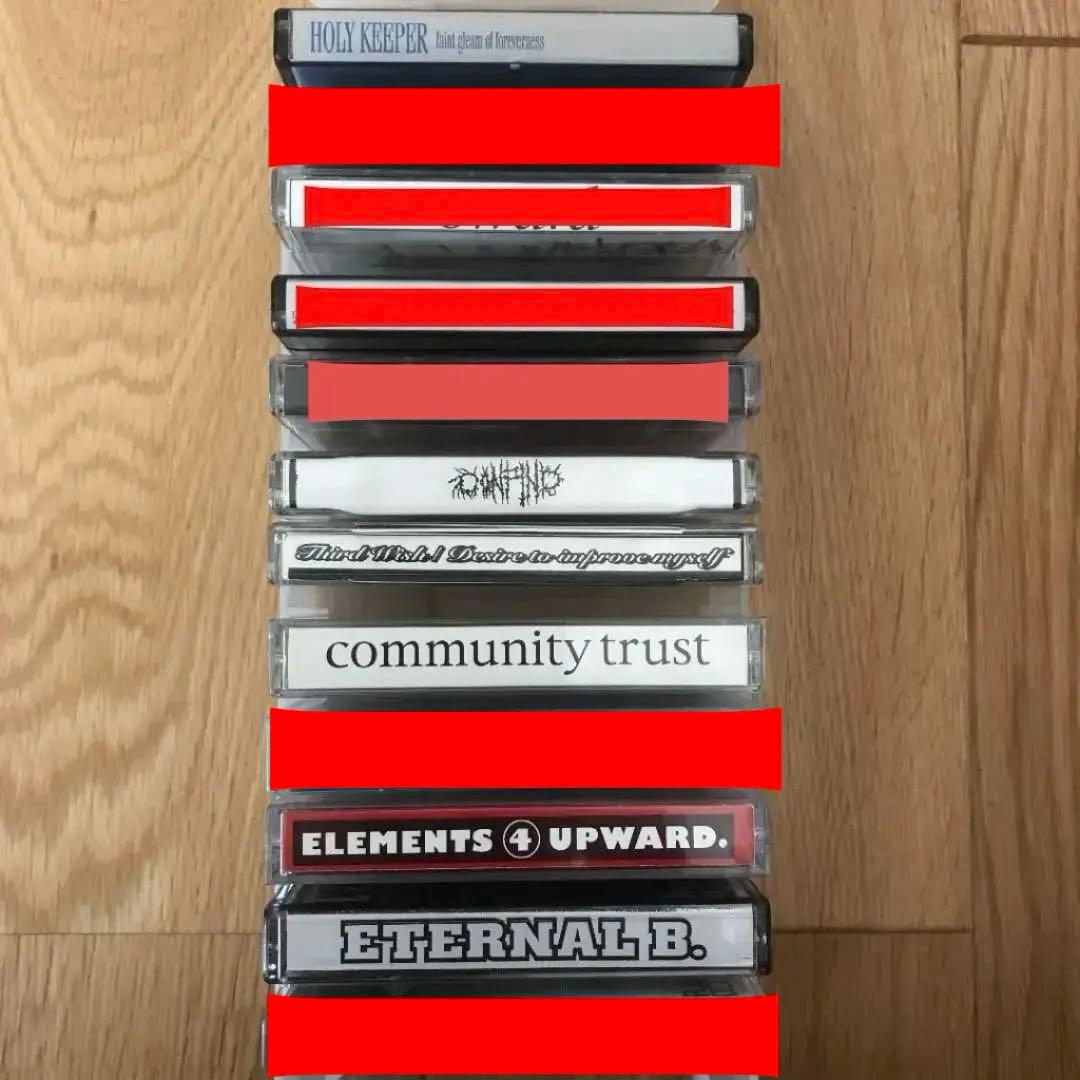 【バラ売り専用】 ハードコアバンド デモテープ