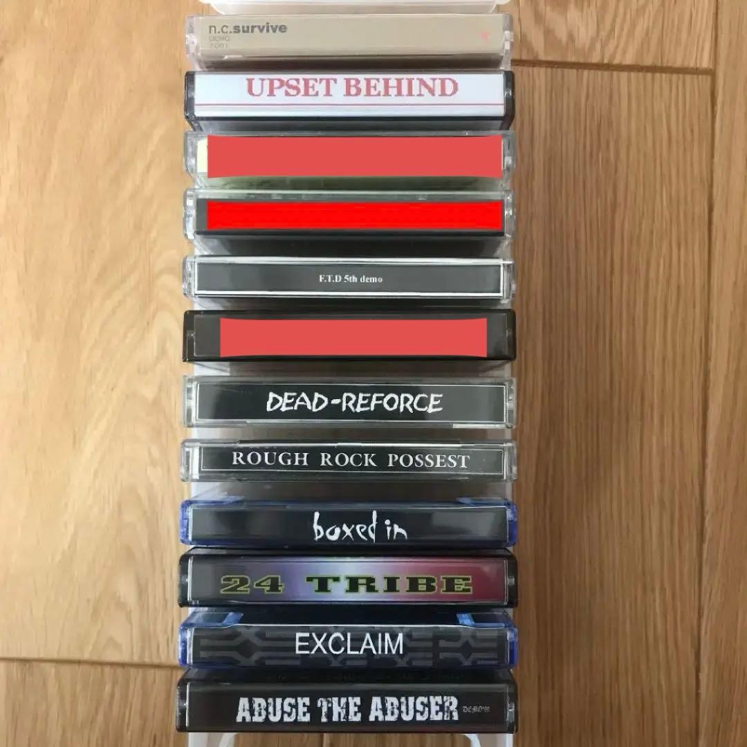 【バラ売り専用】 ハードコアバンド デモテープ
