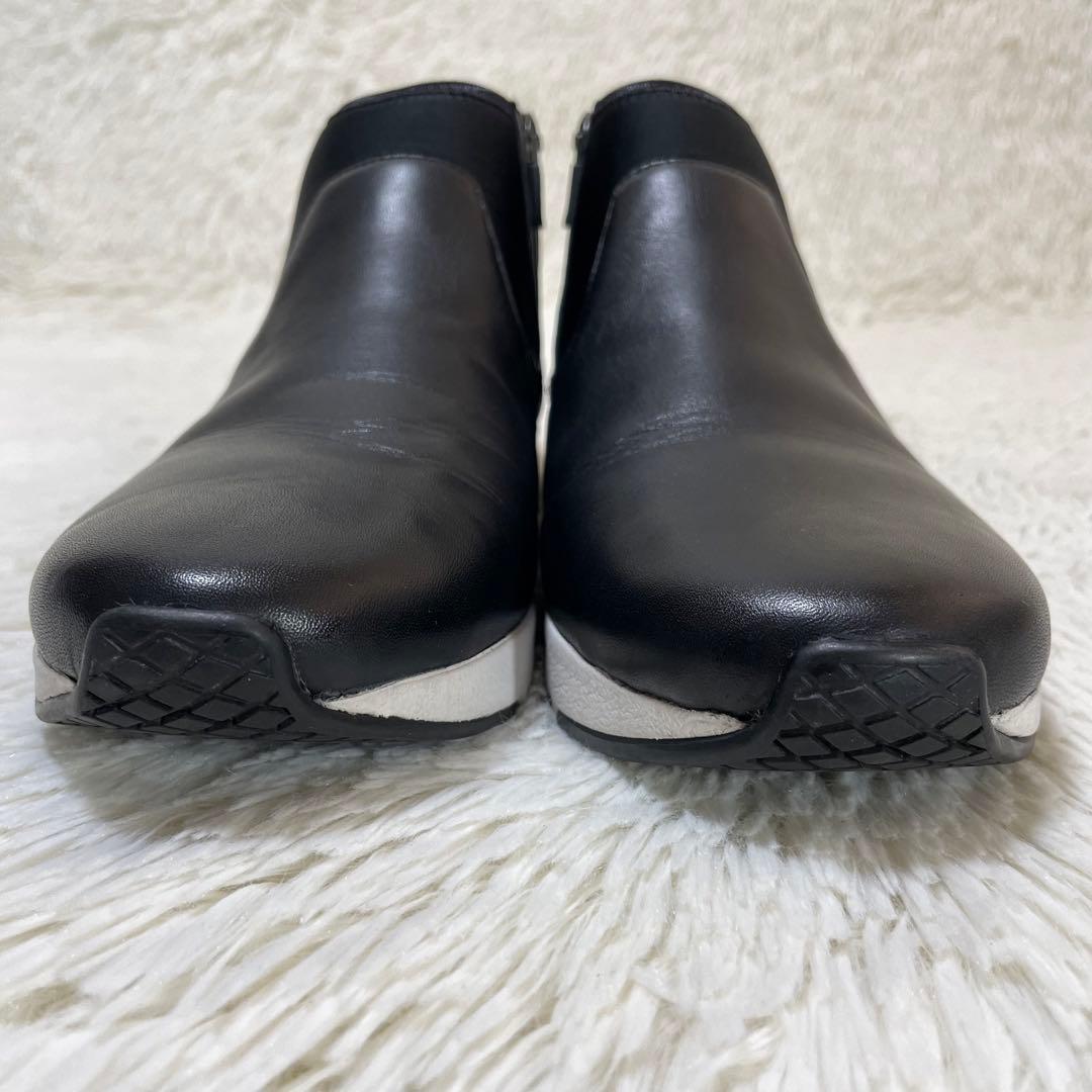 極美品✨ペダラ asics ハイカットスニーカー　ソックスブーツ型　23.5cm