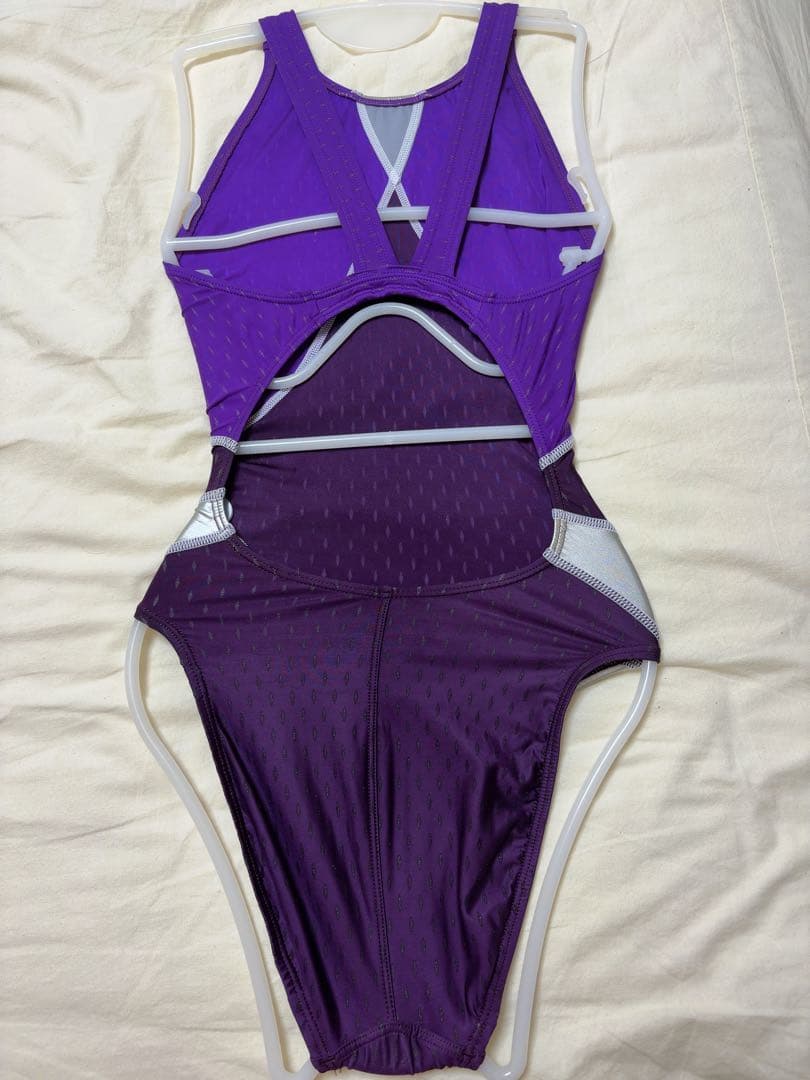 浩*T様 arena紫色 ハイネック スポーツ用水着
