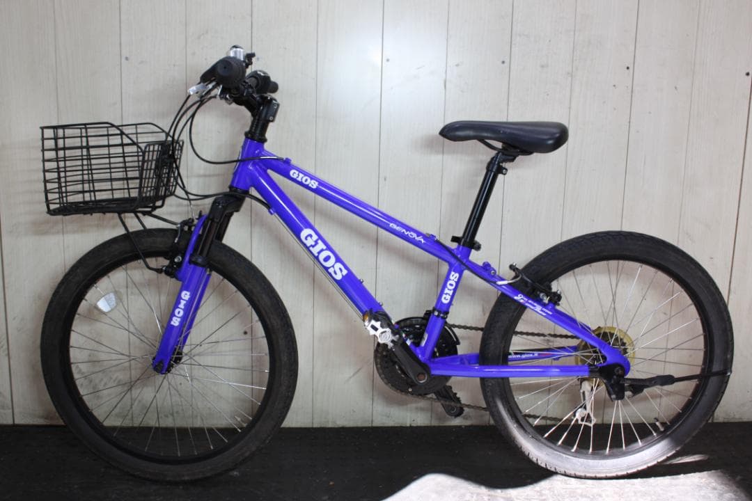GIOS GENOVA 22型 シマノ18速 290mm 本格子供用MTB