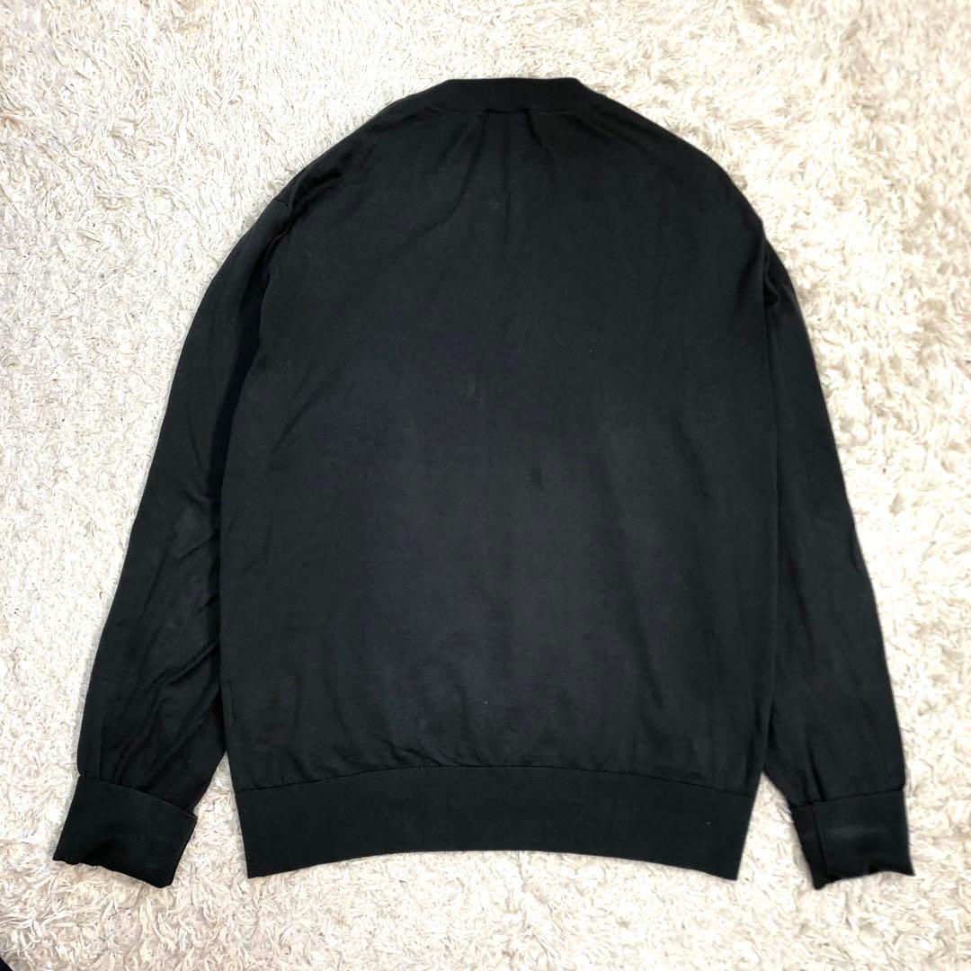 エルメス カーディガン シェーヌダンクル　カーキ Mサイズ