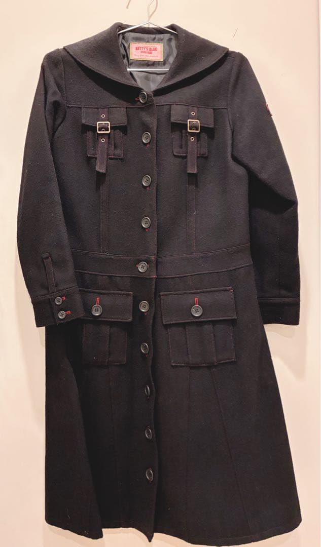 BETTY'S BLUEセーラーコート年代物レア廃番ゴスパンク