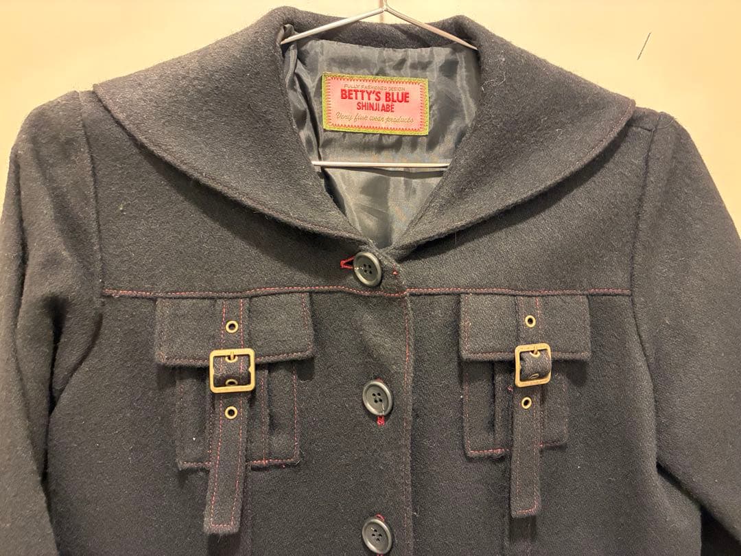 BETTY'S BLUEセーラーコート年代物レア廃番ゴスパンク