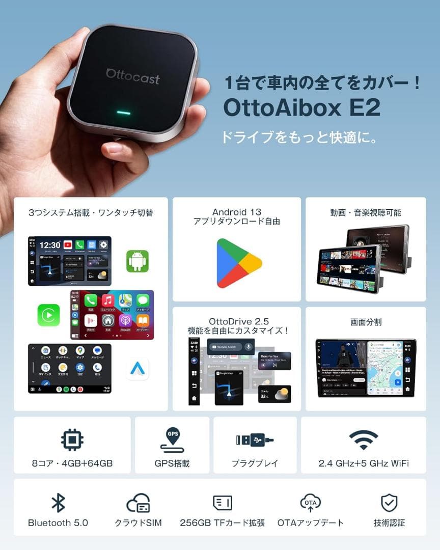 カーナビ OttoAibox E2 OttoAibox