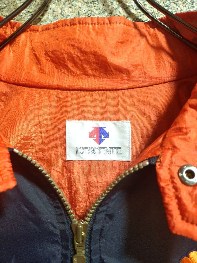 【激レア・80s】読売ジャイアンツ　デサント　　　グランドコート　ナイロン　XL