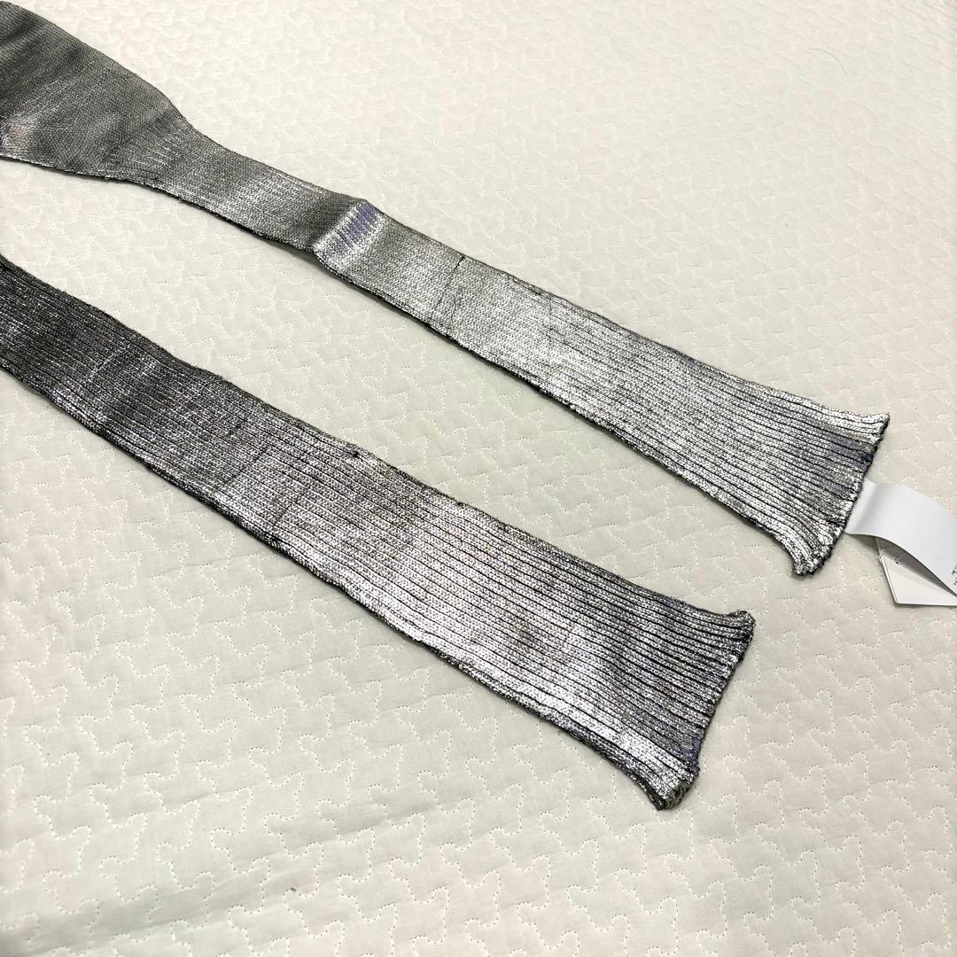 ☆新品☆MM6 マルジェラ 18AW アームカバー メタリックシルバー