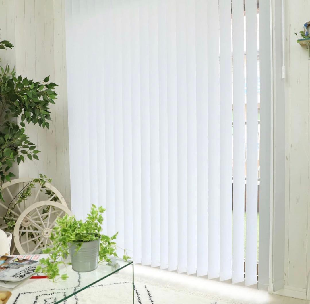 1級遮光 バトン式 バーチカルブラインド 幅95cm 丈180cm