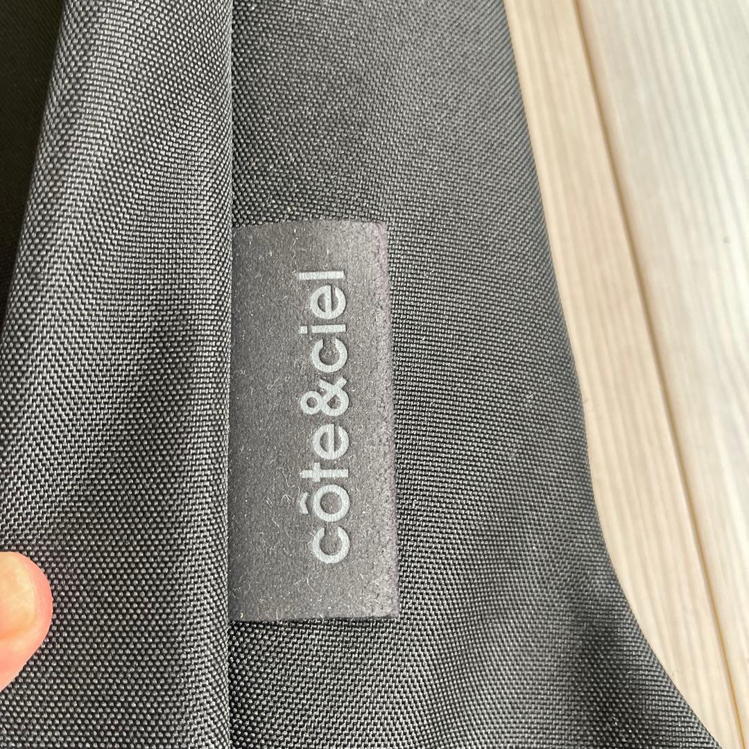 cote&ciel ブラックリュック