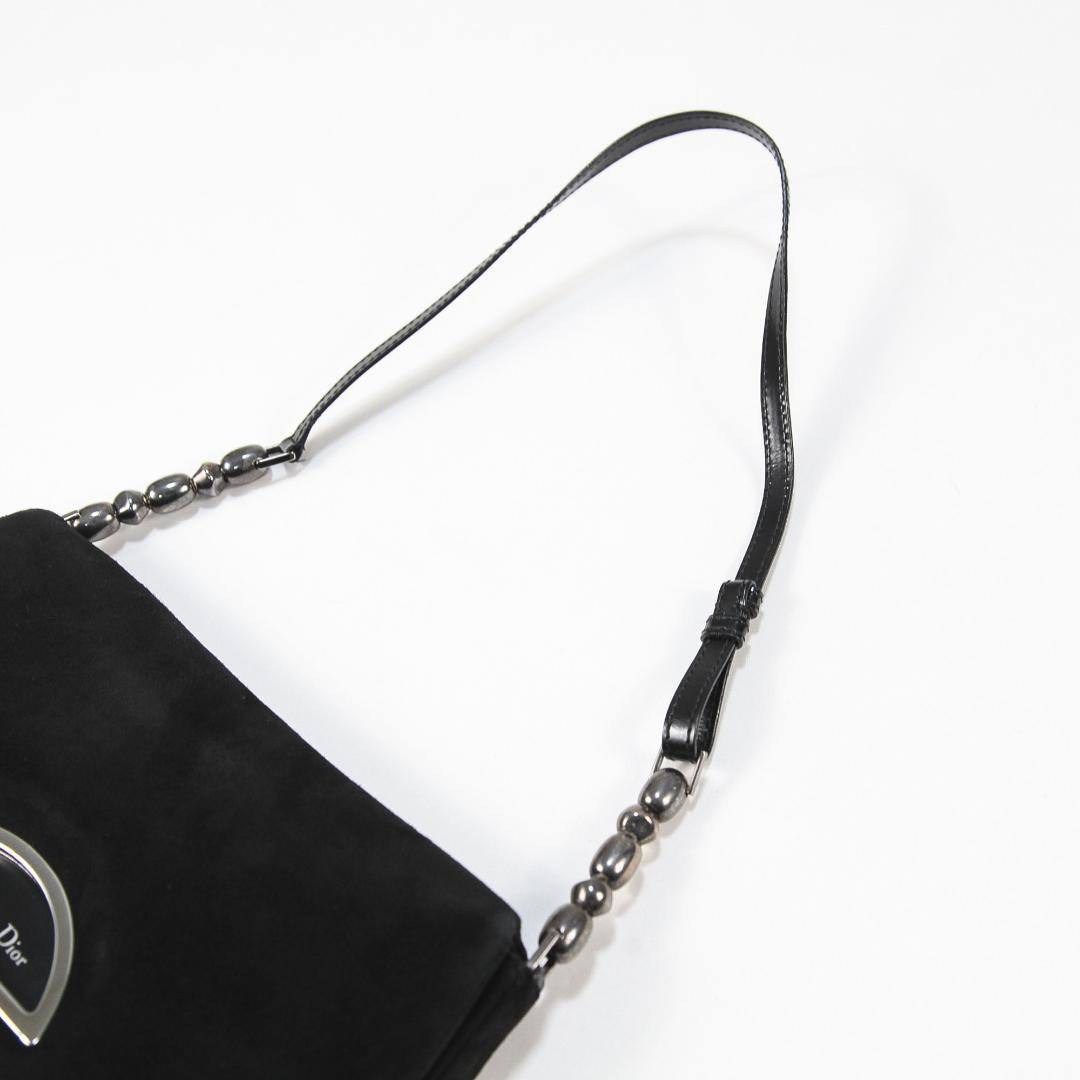 希少 Christian Dior マリスパール スエード ワンショルダーバッグ