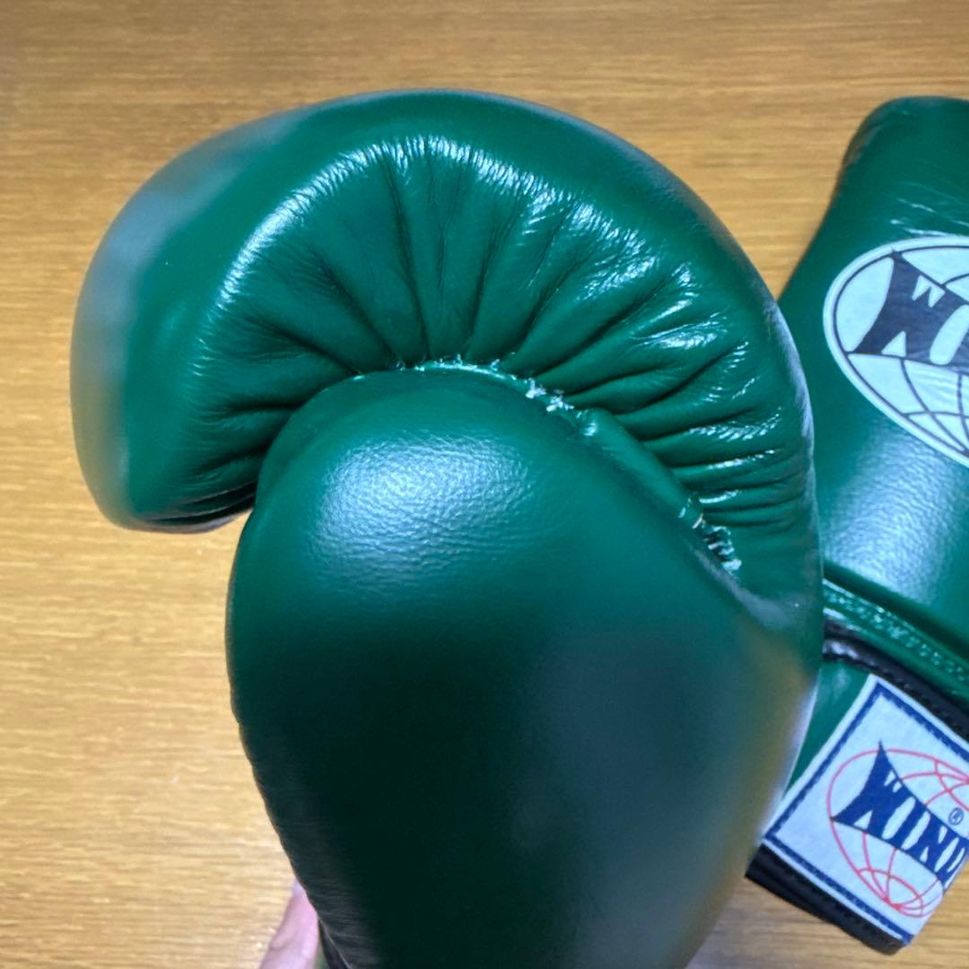 WINDY ボクシンググローブ 8 oz グリーン