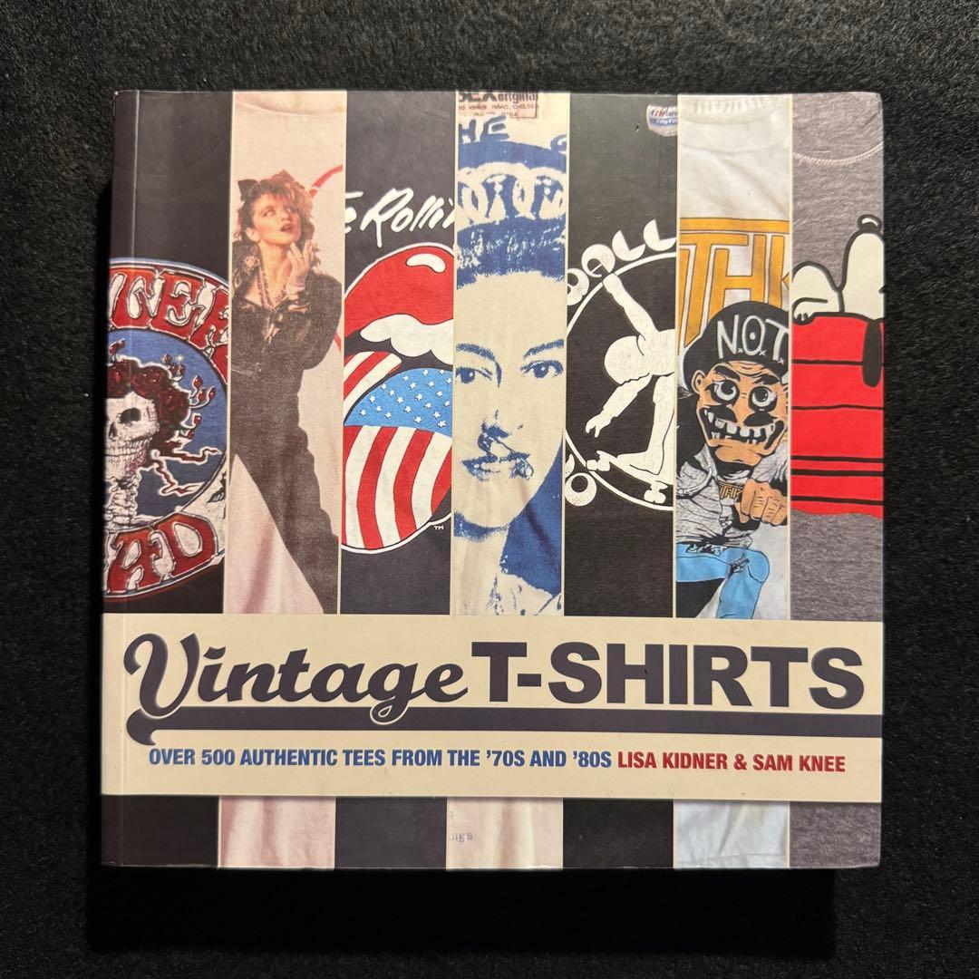 1970-80年代ヴィンテージ・Tシャツ Vintage T-Shirts 洋書