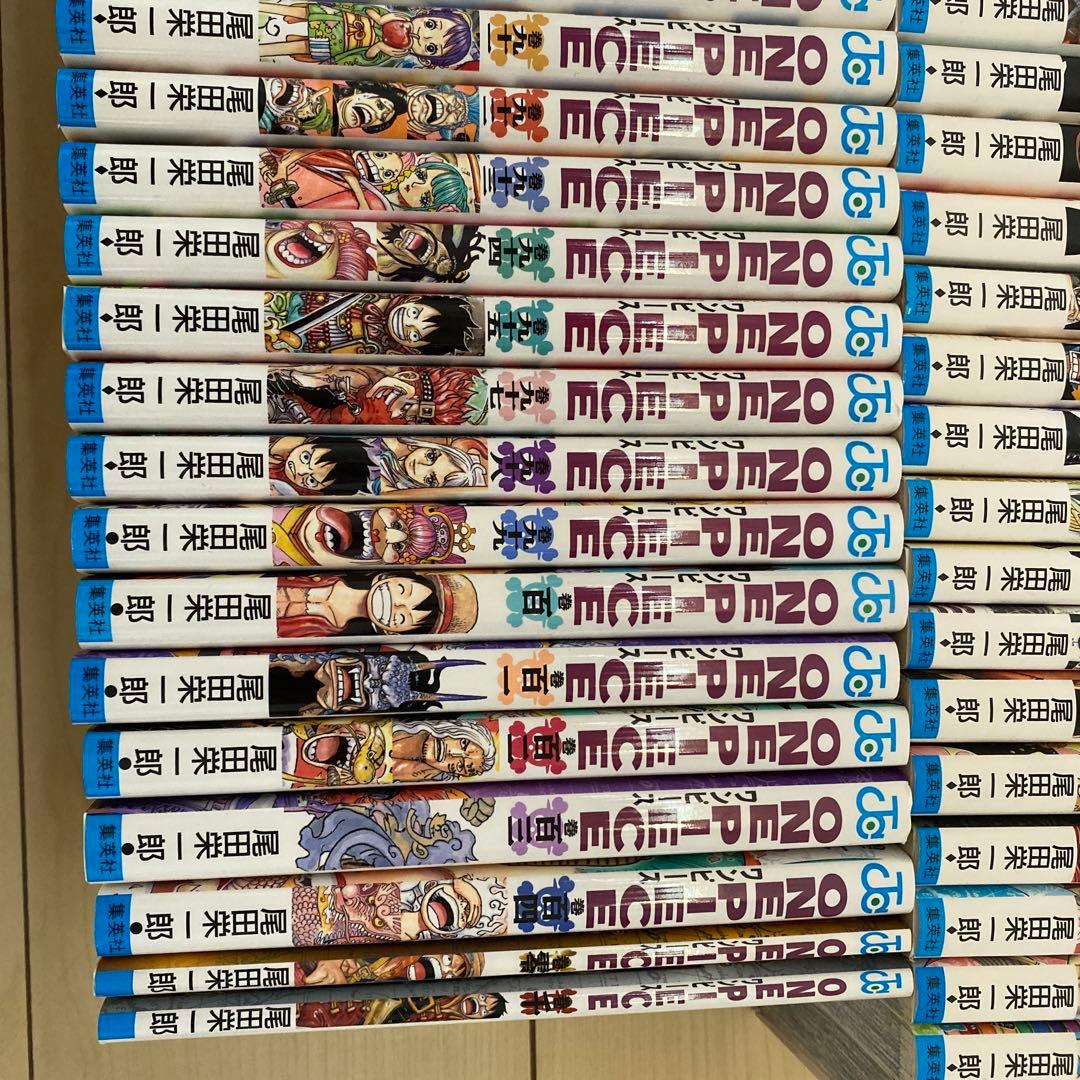 ONE PIECE 1〜104巻＋零巻&千巻　※96巻のみなし