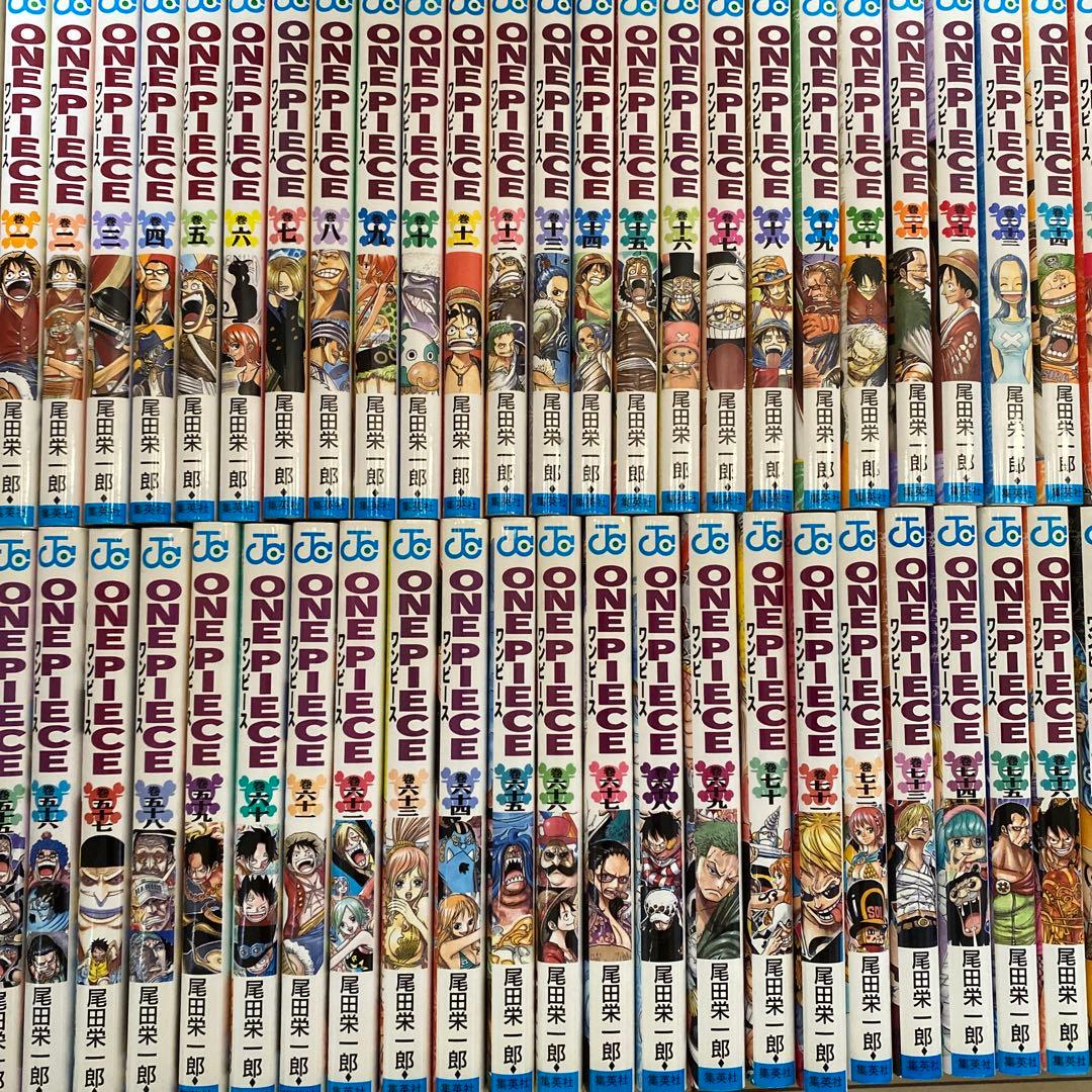 ONE PIECE 1〜104巻＋零巻&千巻　※96巻のみなし
