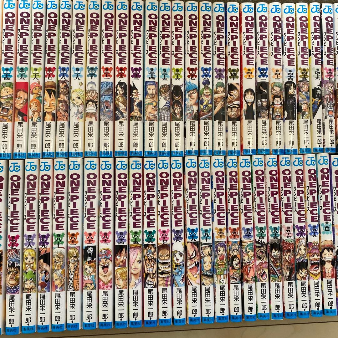 ONE PIECE 1〜104巻＋零巻&千巻　※96巻のみなし