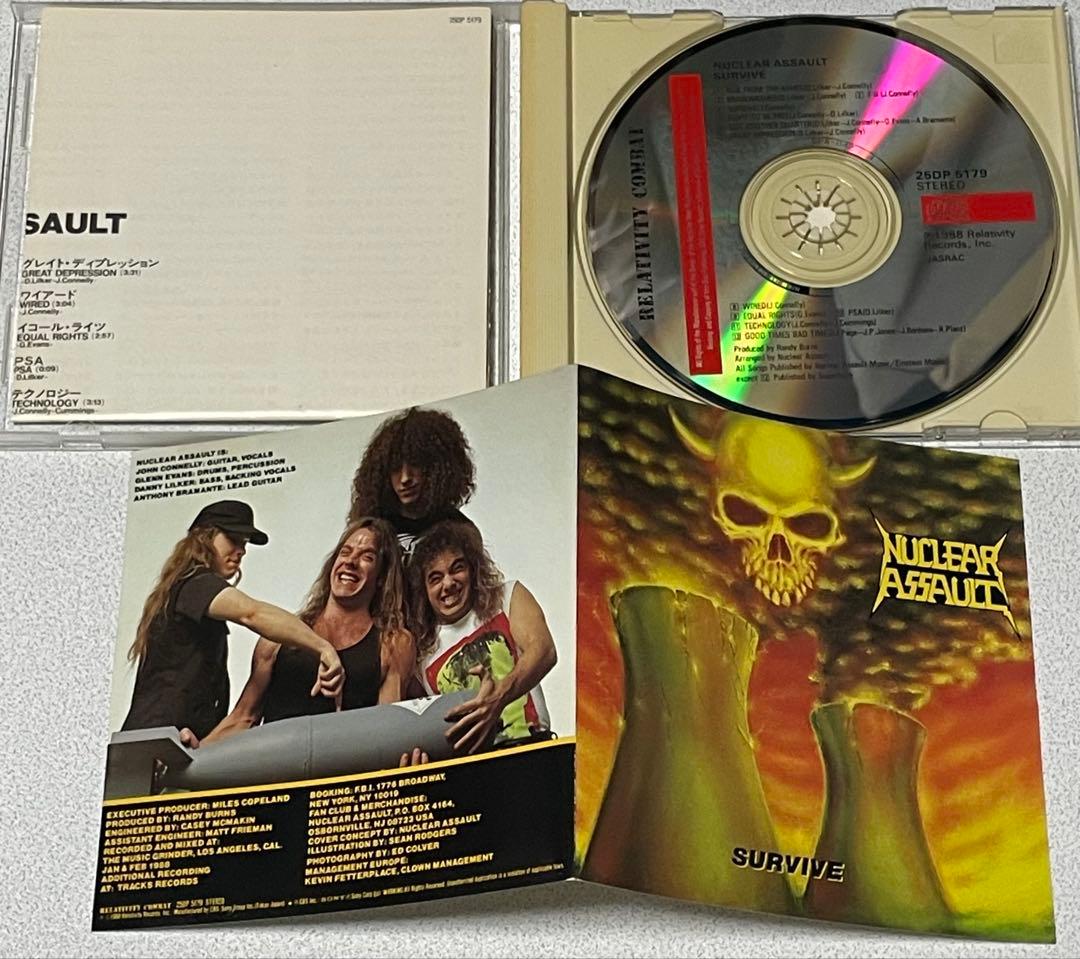 NUCLEAR ASSAULT / SURVIVE ニュークリア・アソルト