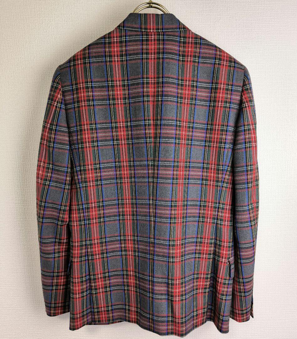 Lam bretta ランブレッタ タータンチェック テーラードジャケット M