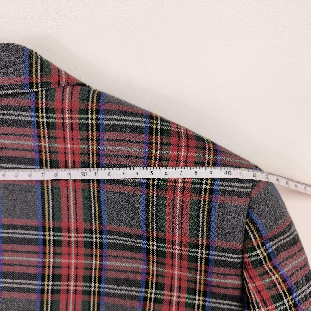 Lam bretta ランブレッタ タータンチェック テーラードジャケット M