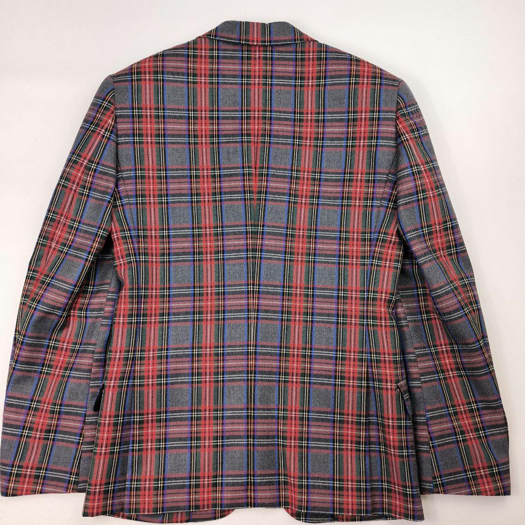Lam bretta ランブレッタ タータンチェック テーラードジャケット M