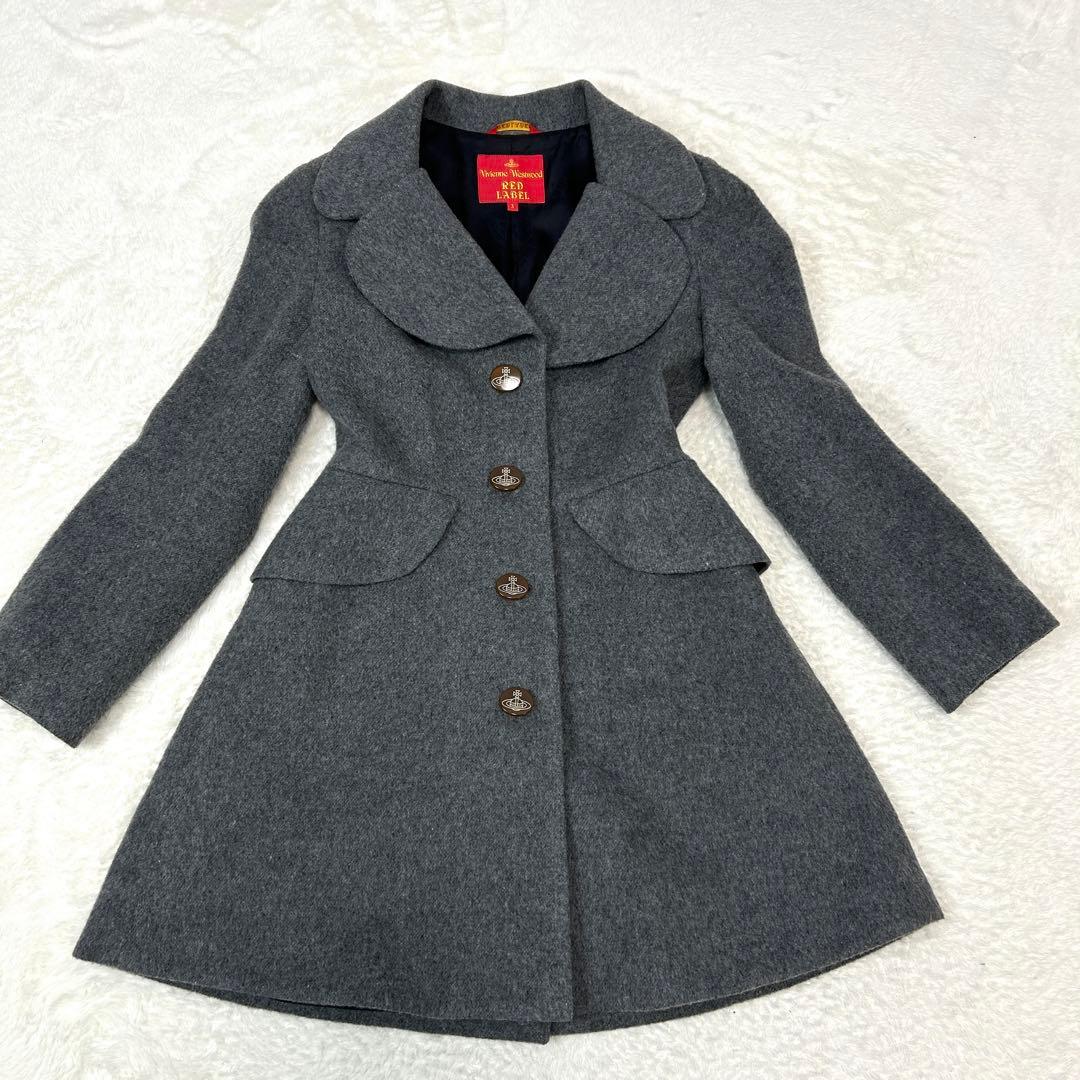 ヴィヴィアンウエストウッド　レッドレーベル　ラブジャケット　ラブ襟コート　L