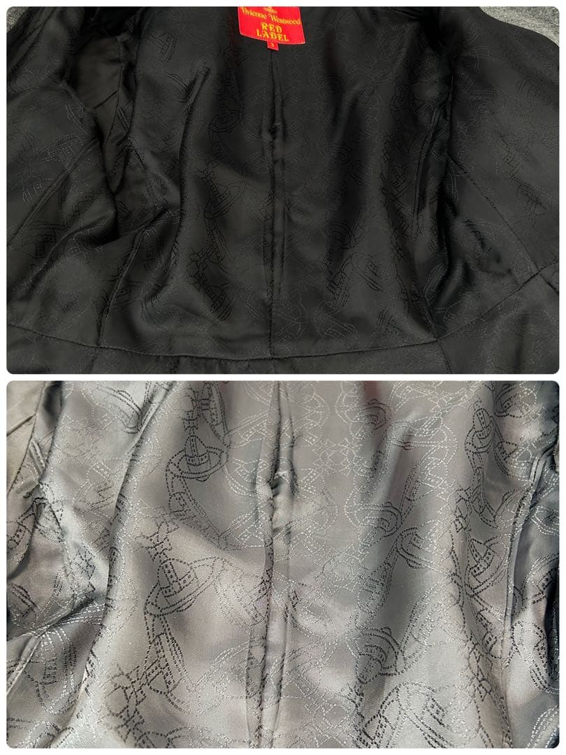 ヴィヴィアンウエストウッド　レッドレーベル　ラブジャケット　ラブ襟コート　L