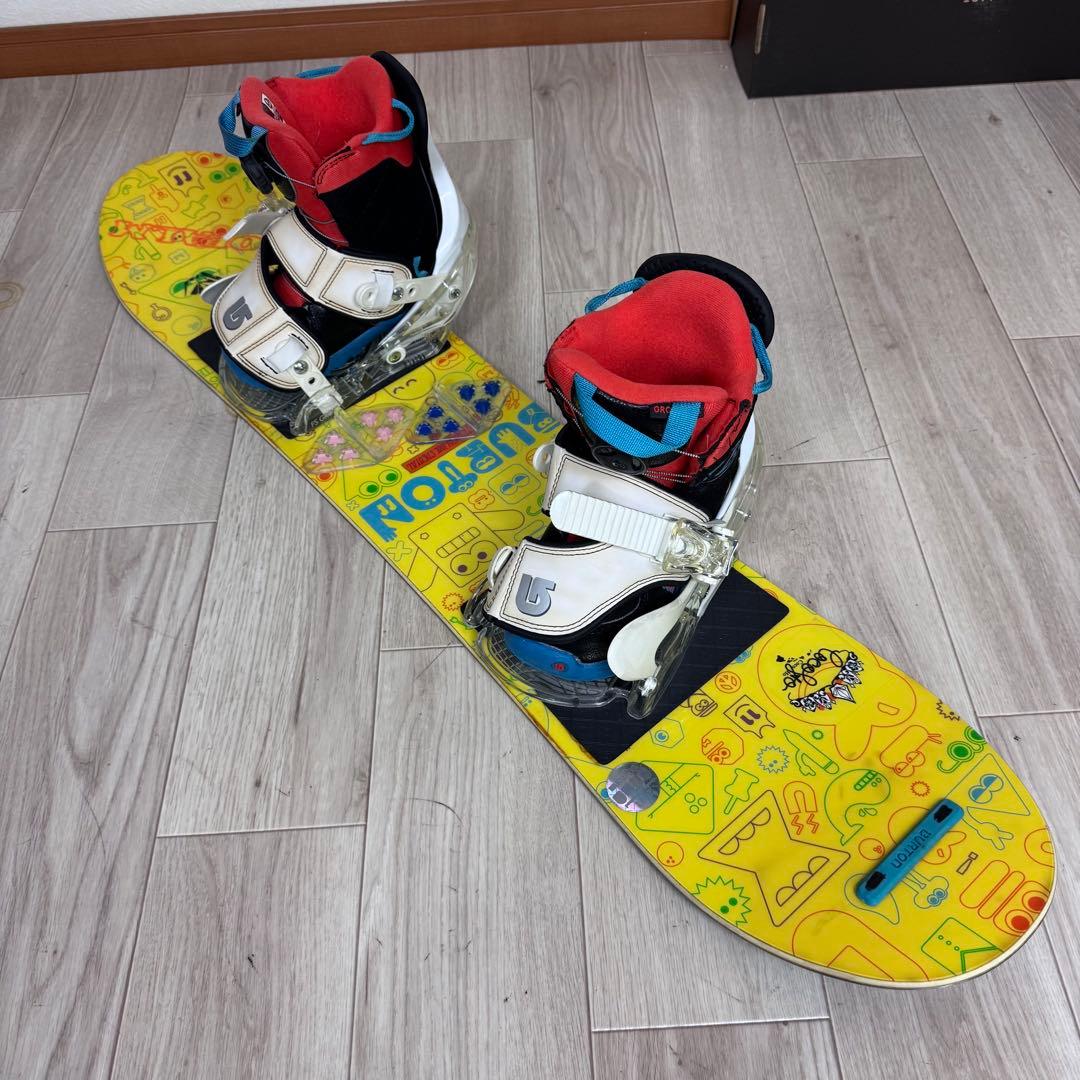BURTON スノーボード 100cm キッズ4点セット