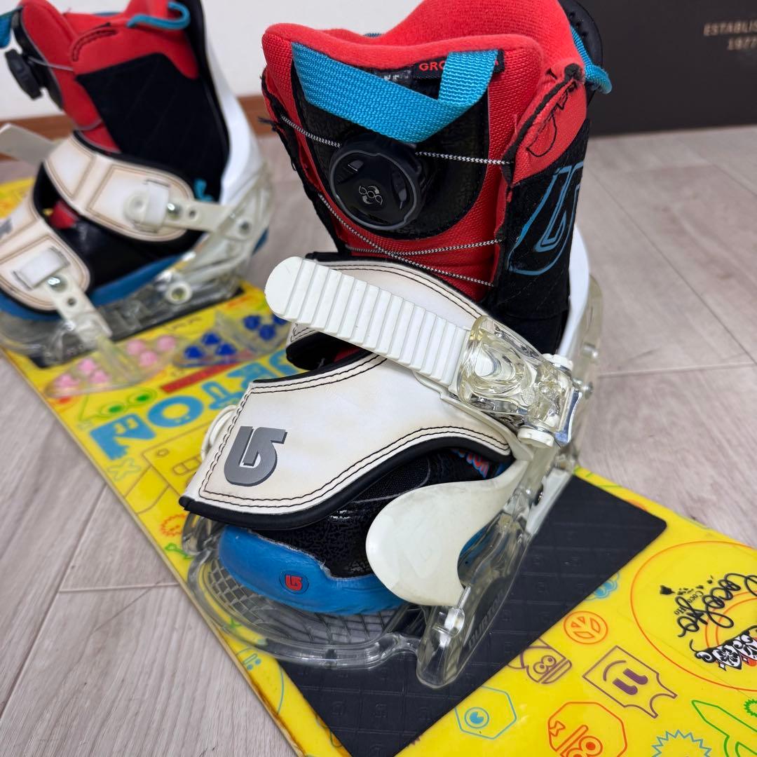 BURTON スノーボード 100cm キッズ4点セット