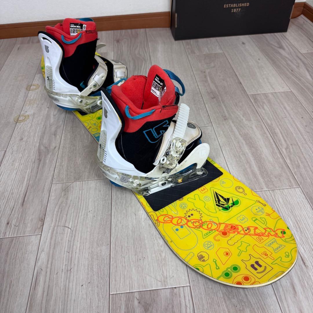 BURTON スノーボード 100cm キッズ4点セット