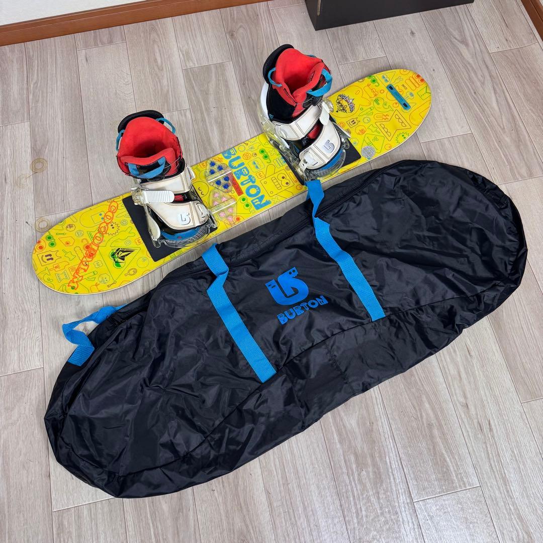 BURTON スノーボード 100cm キッズ4点セット
