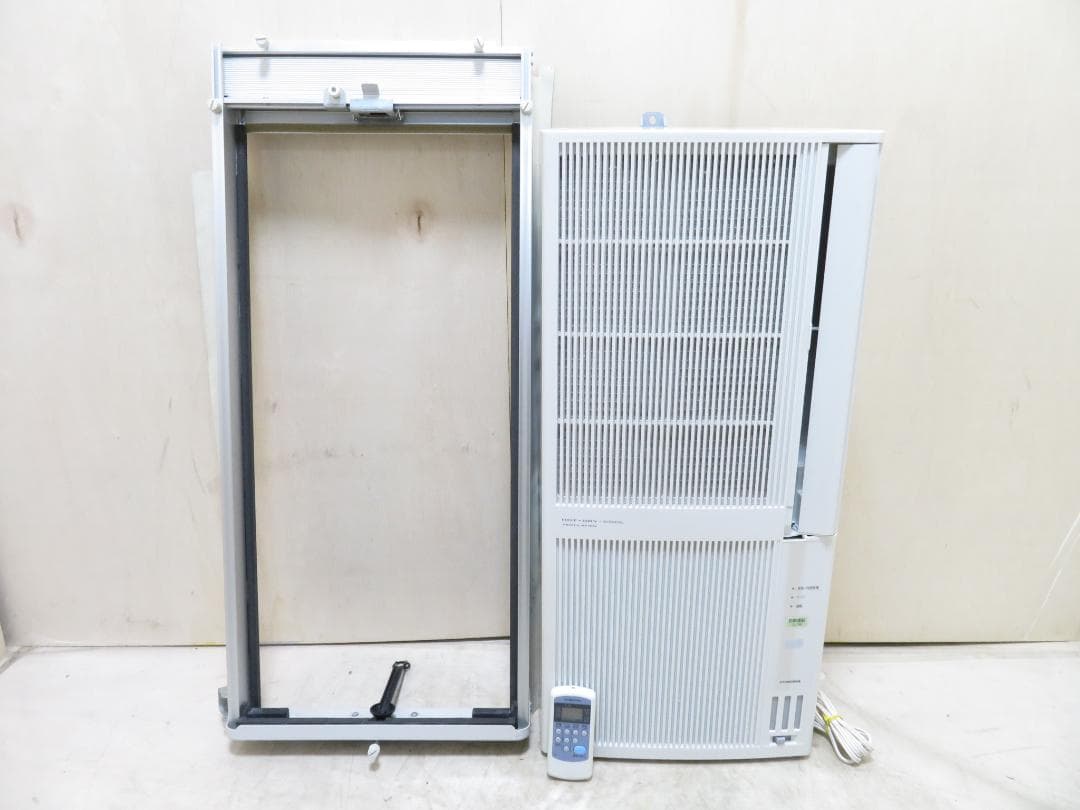 コロナ 2022年製 ReLaLa 冷暖兼用 窓用エアコン 1.8kW ～8畳