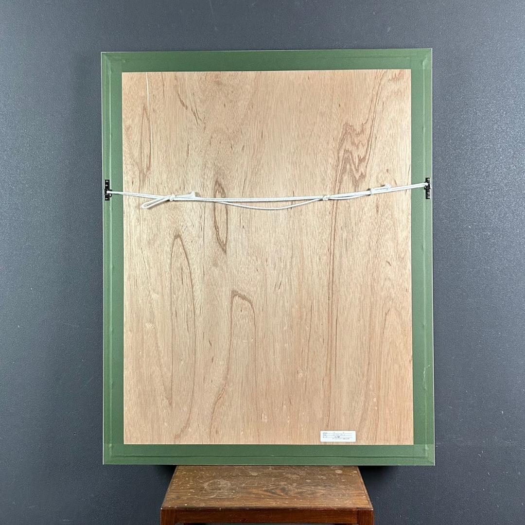 美品 キモ KIMO「ファイヤーダンス」大判シルクスクリーン サイン入 証明書有