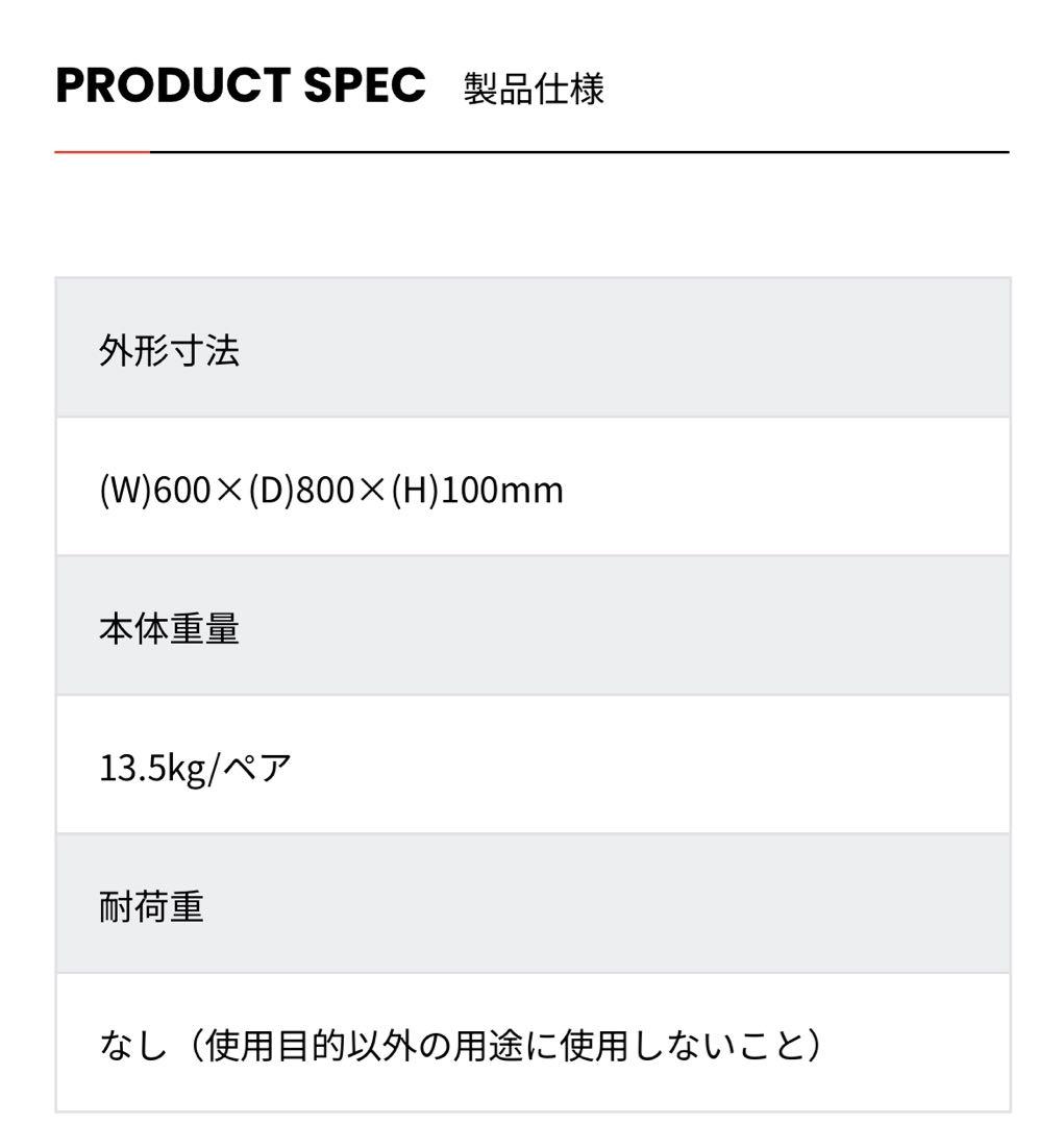 EVOLGEAR エヴォルギアトレーニングマット