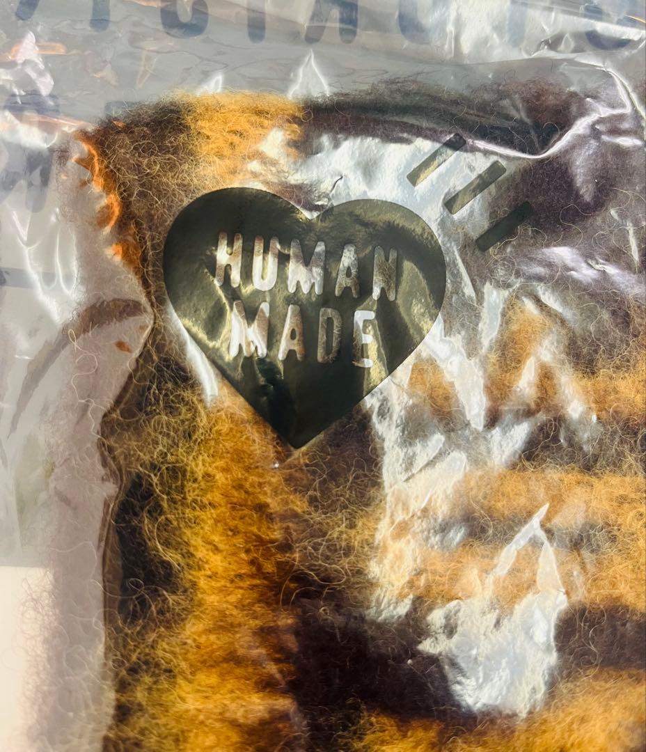 HUMAN MADE SHAGGY KNIT LOGO BAND ヘアバンド