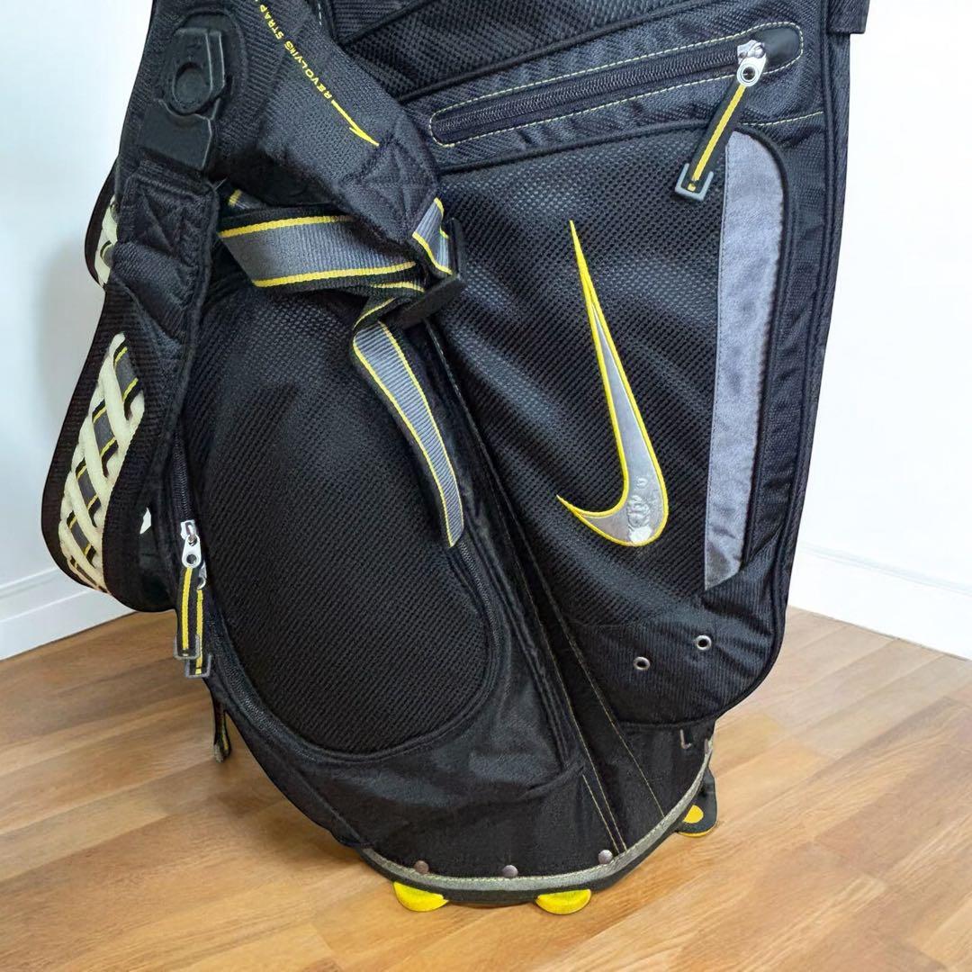 【廃盤希少】NIKE サスクワッチ スタンドキャディバッグ 14分割 軽量 黒