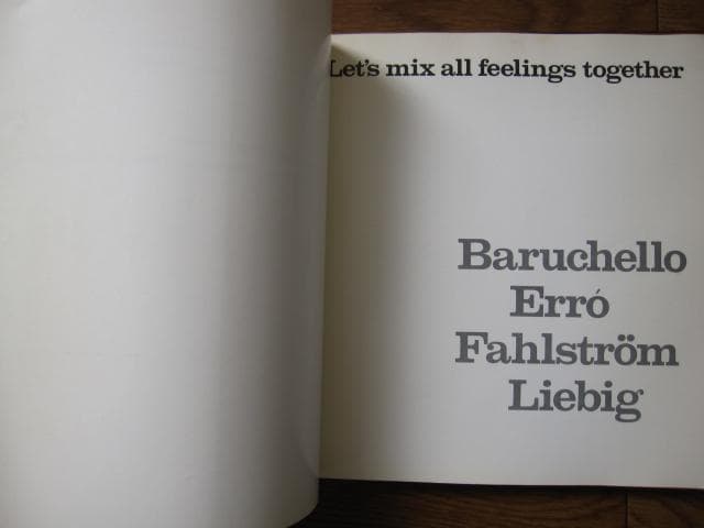 Let' s mix all feelings together　バルチェロ