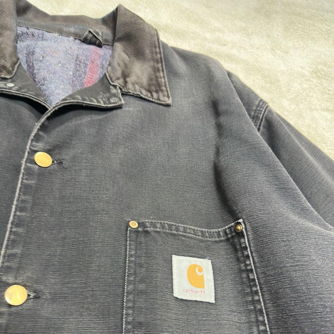 90s カーハート carhertt チョアコート ブラック usa製