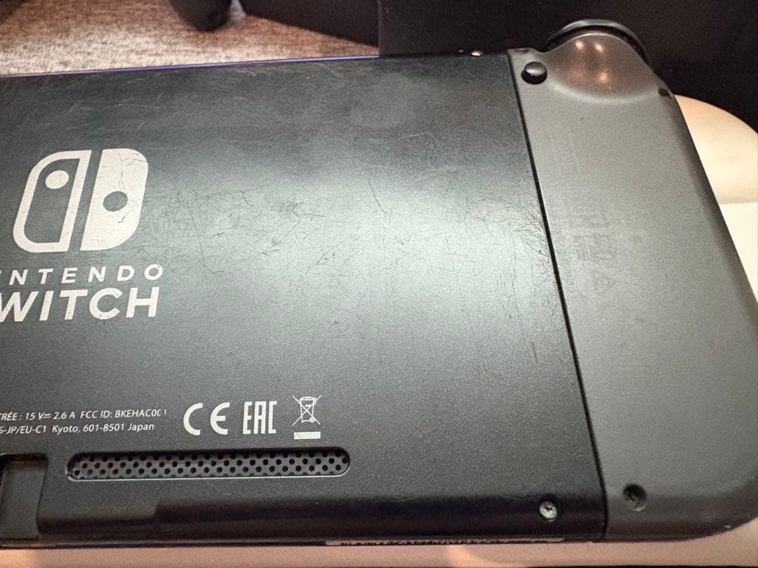 Nintendo Switch 本体 グレー/赤 プロコントローラー付き