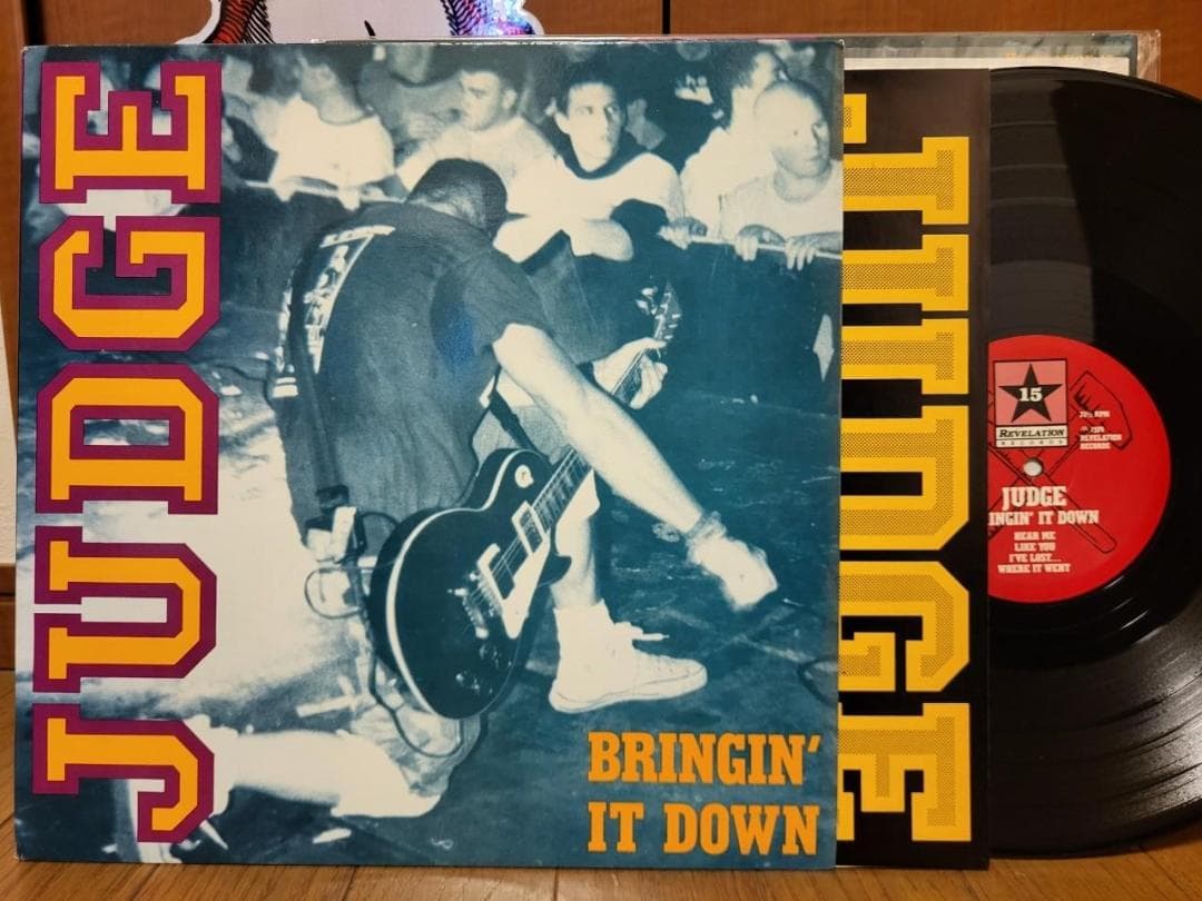 洋楽 JUDGE BRINGIN' IT DOWN LP