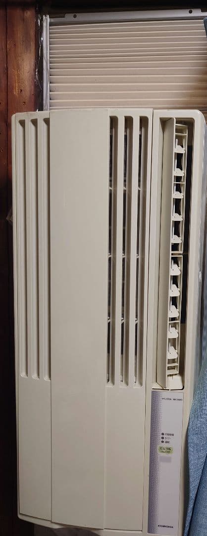 ともみお。 コロナ　窓用エアコン