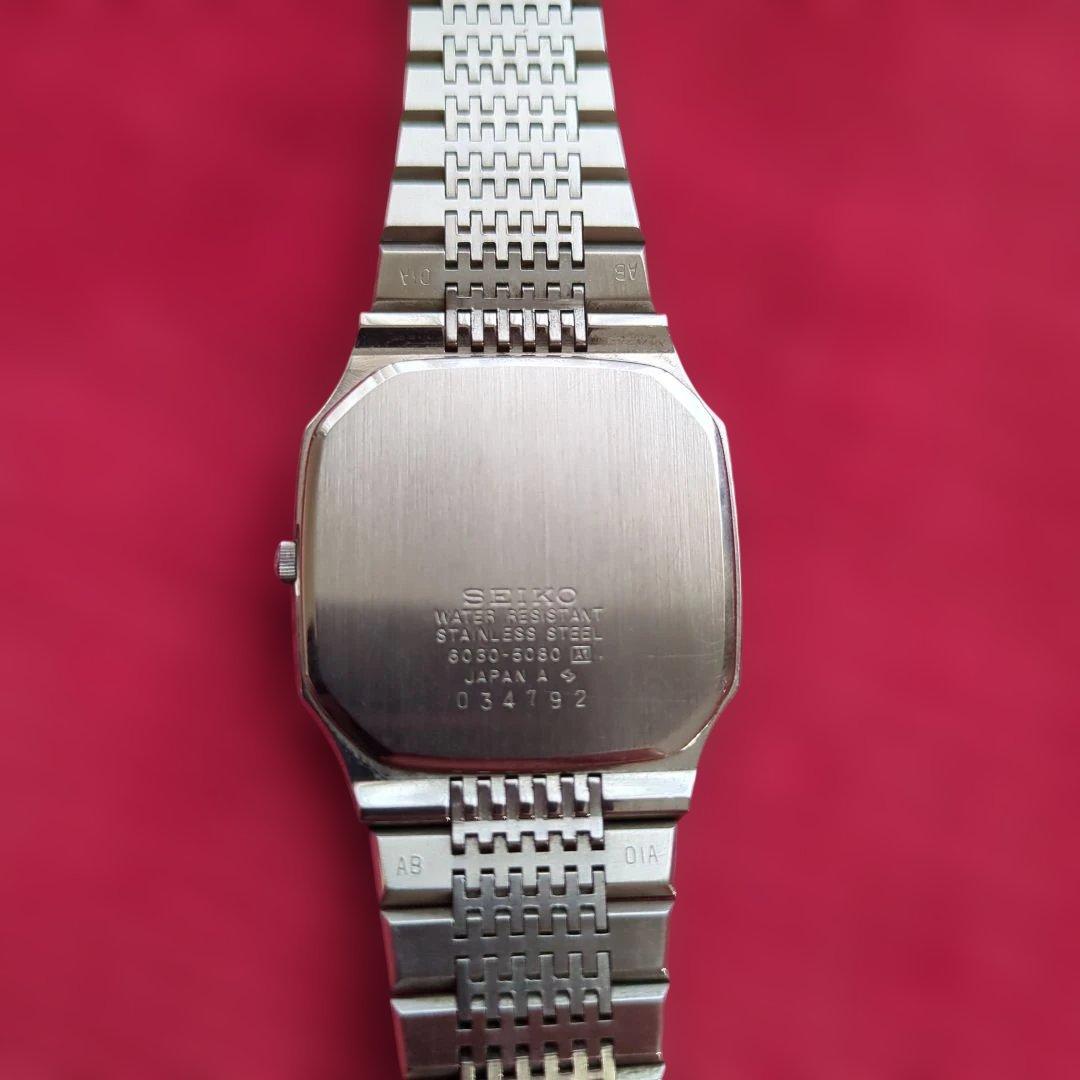 タ*ー様 セイコークォーツ　6030-5030電池交換済み！