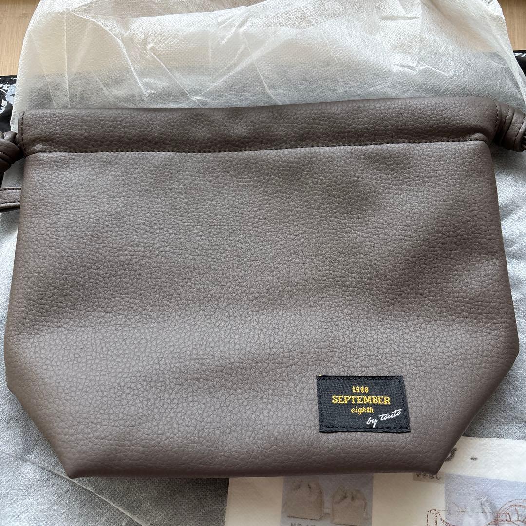 コブクロドローストリング　ダークブラウン