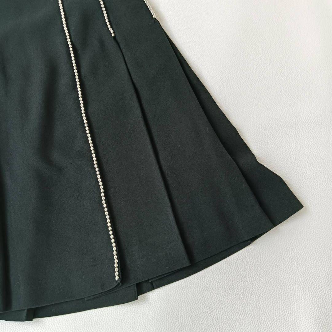 新品タグ付き✨ジャンポールゴルチェ ボールチェーン プリーツスカート スタッズg