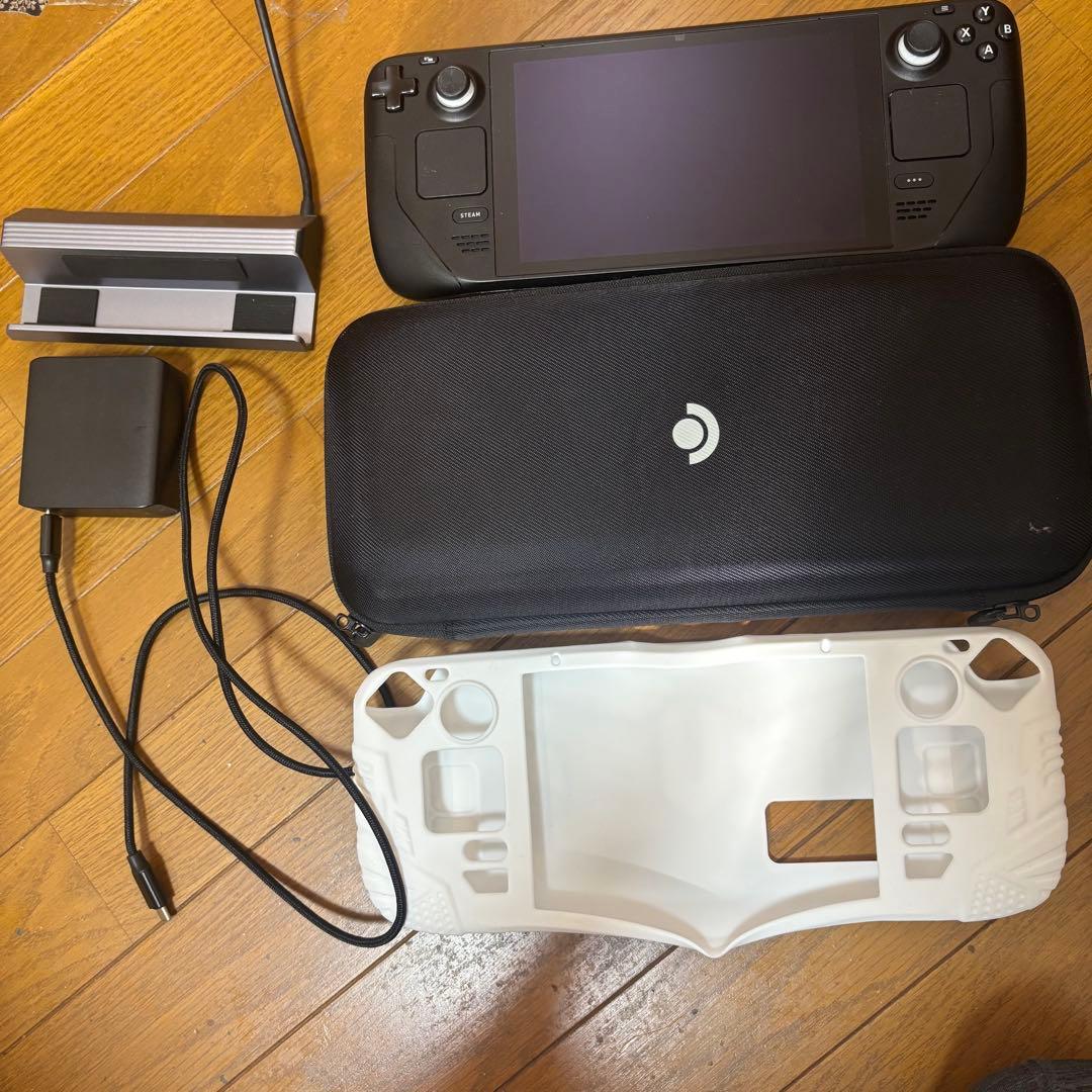 Steam Deck LCD (64GB→256GB）換装+SDカード512GB