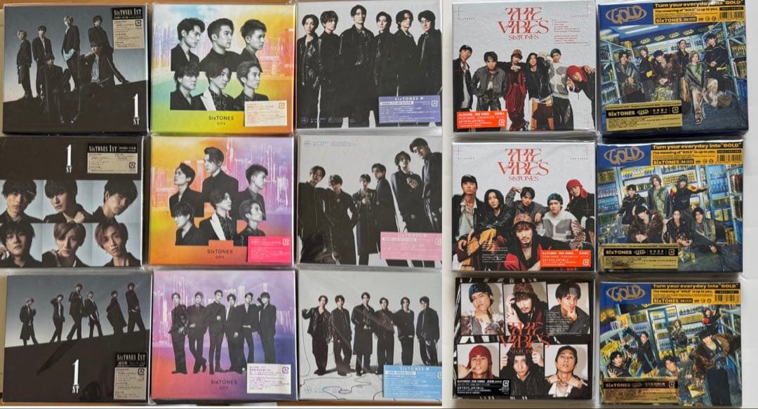 ⚠️すし⚠️SixTONES アルバムシングルセット