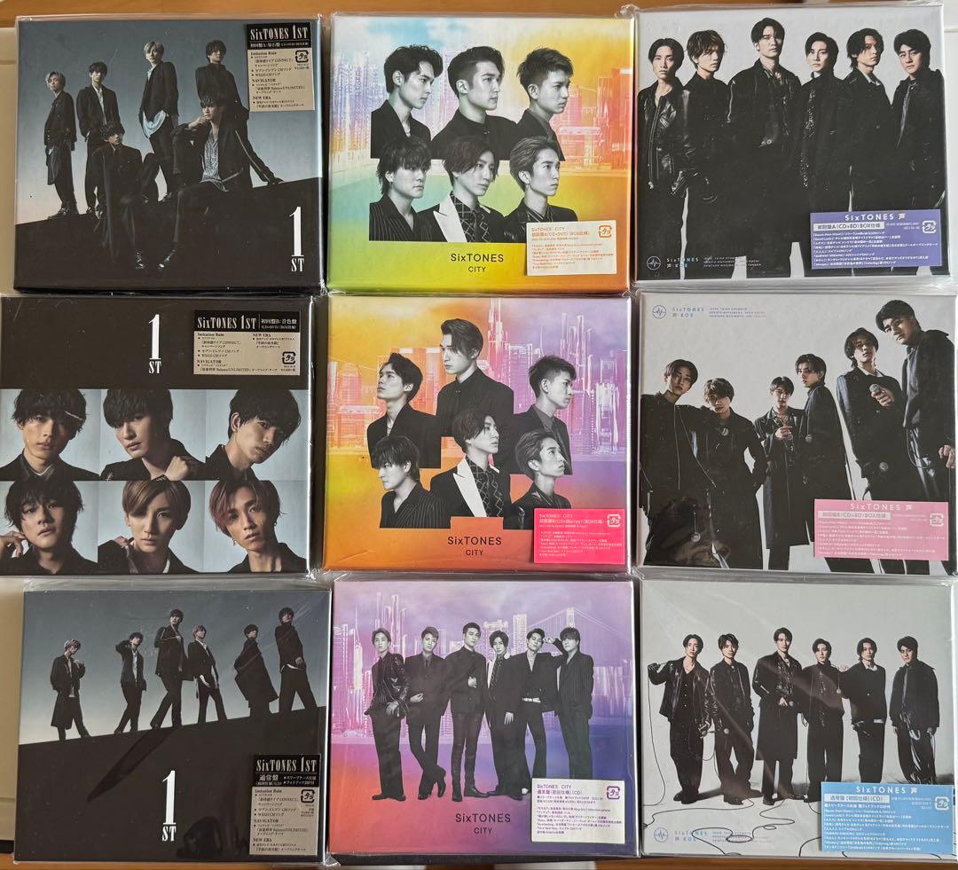 ⚠️すし⚠️SixTONES アルバムシングルセット