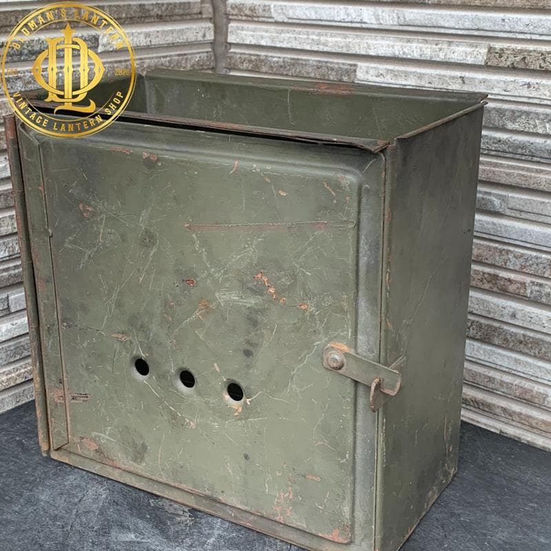 旧チェコ 軍 軍用燃料ストーブ（フィールドストーブ）専用ケース付属