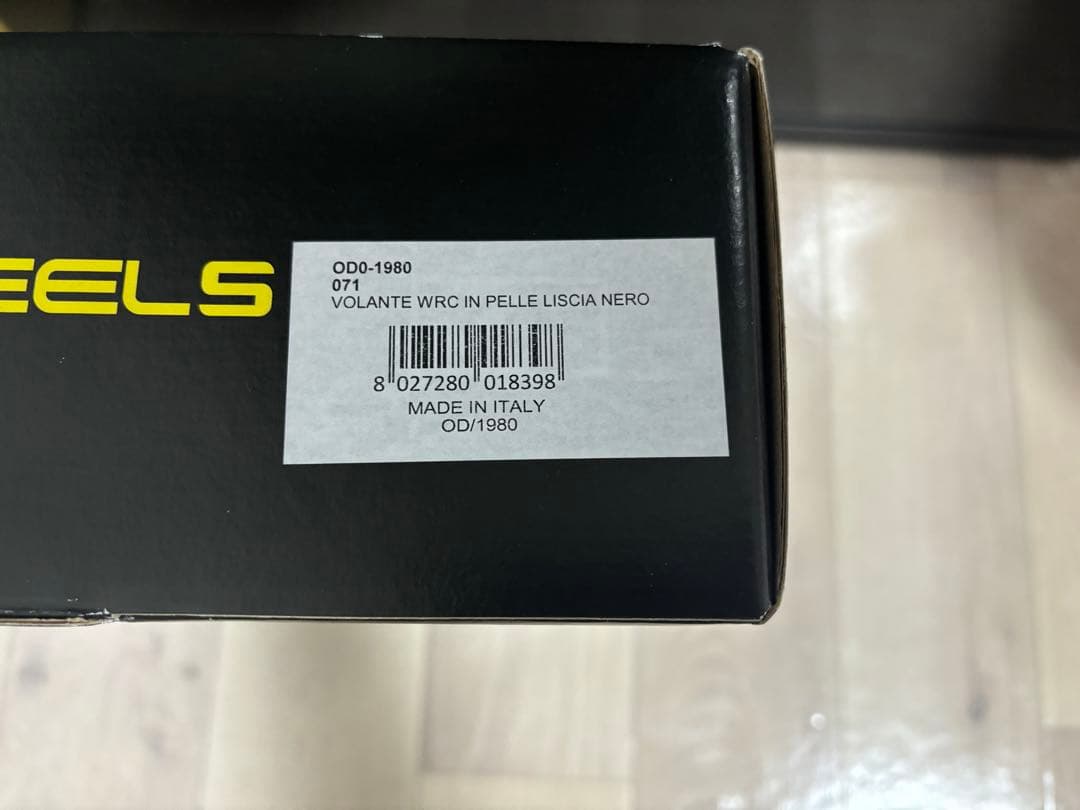 OMP WRCステアリングホイール