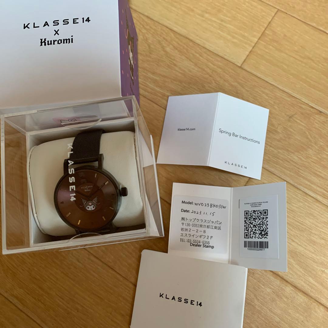 KLASSE14 x Kuromi 腕時計 WV023BK031W