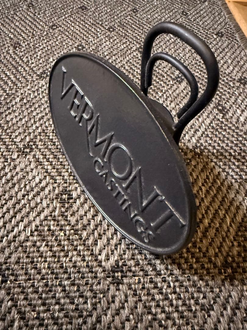 VERMONT CASTINGS 鋳鉄製　エボニー色 カラーサンプルプレート